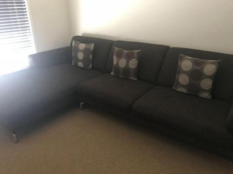 3 seater modular fabric sofa