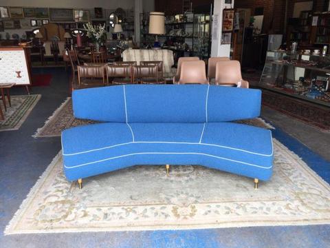 Mid Century Boomerang sofa lounge 1950s Vintage retro Danish style