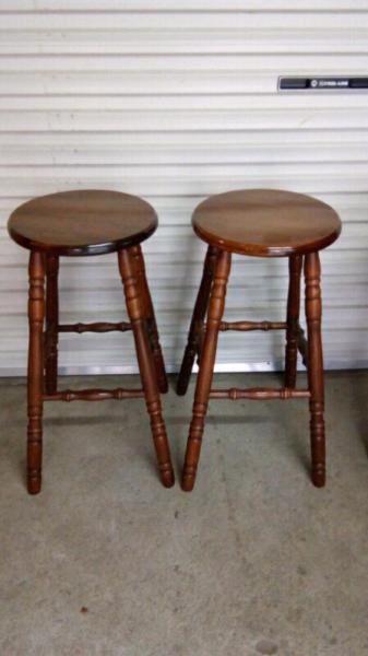 As New Bar Stools X 2 Both For $50