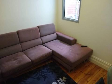 Sofa with chaise