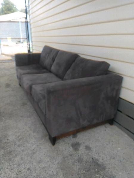 Large Brown Couch Sofa