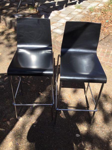 Bar stools x 2 as new