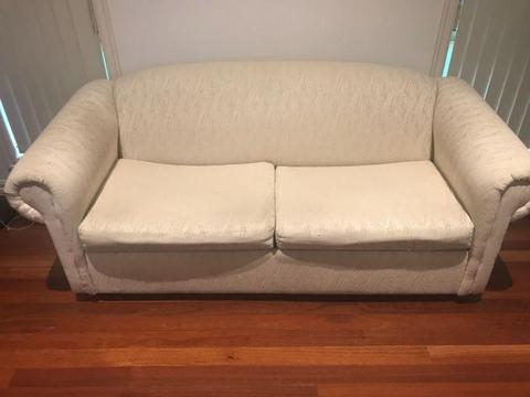 2 seater couch and 2 1/2 seater sofa bed