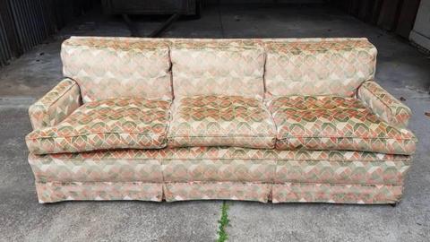 Sofa, 3 seater with feather down cushions