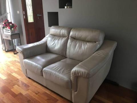 6 Seater Leather Sofa