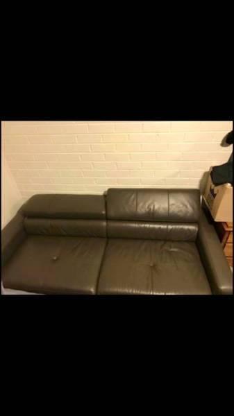 PLUSH - Leather Couch - For Sale (Price Negotiable)
