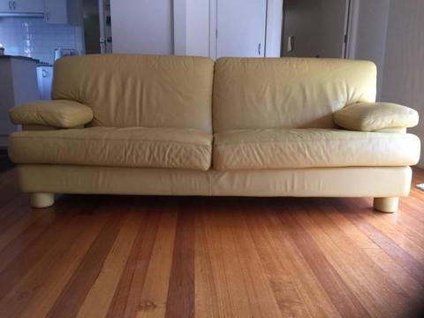 Leather Lounge - 2.5 seater