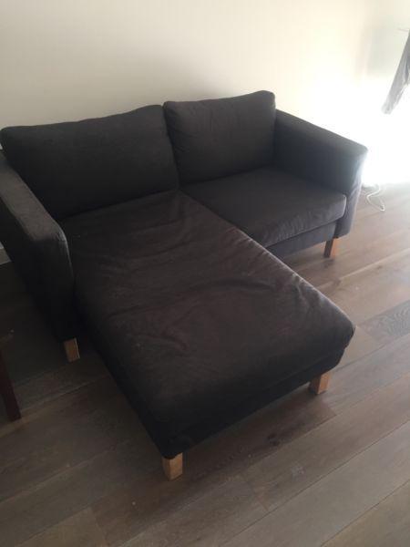 2 seat couch/sofa with chase