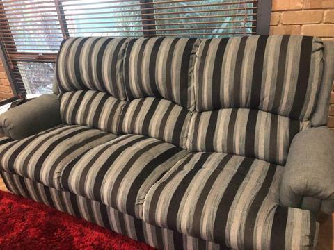 3 Seater Couch and 2 matching Armchairs