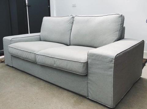 Kivik 2 Seater Sofa - Orrsta Light Grey (IKEA)