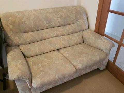 Queen Mattress, couches and two bar stools for SALE