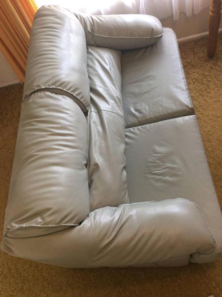 2-seat sofa, steady, comfortable with removable cushions