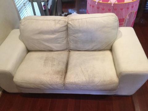 Free - 2 Seater Leather Sofa