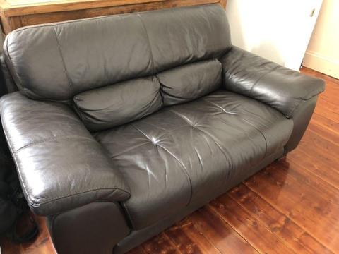 Super Comfy 2yo Leather Couch
