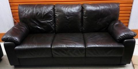 3 seat leather sofa