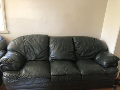 Leather sofa 5 seater great condition
