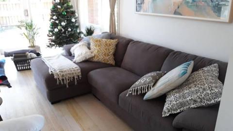 3 seater couch (with chaise)