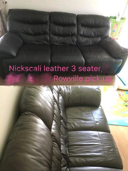 leather sofa 3&2 seater