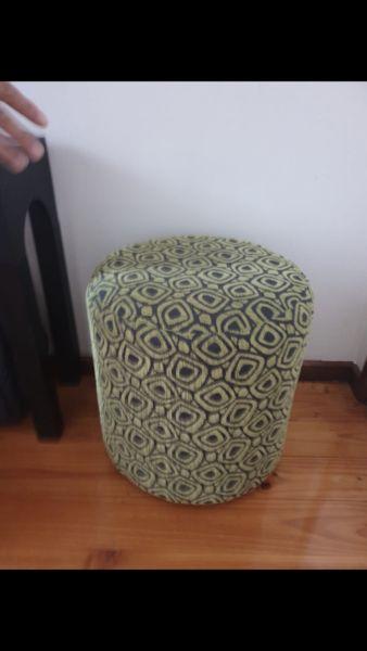 Retro fabric Foot stool