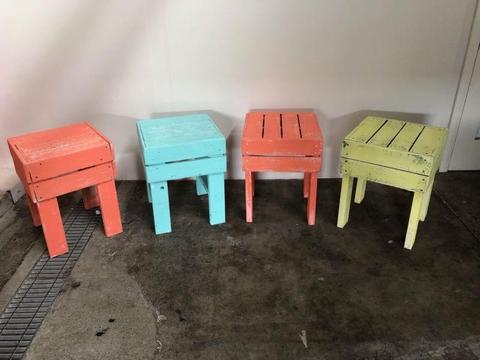Custom made bespoke chairs. 7 available @ $25 each
