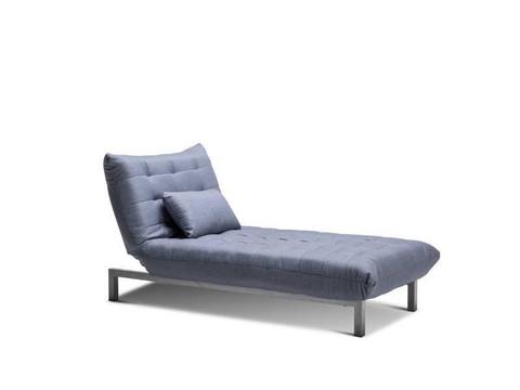 York Fabric Light Blue Sofa Chaise Only