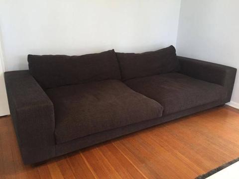 Grey King Sofa Couch