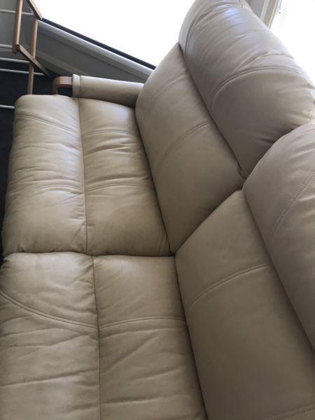 Tessa Leather Couch