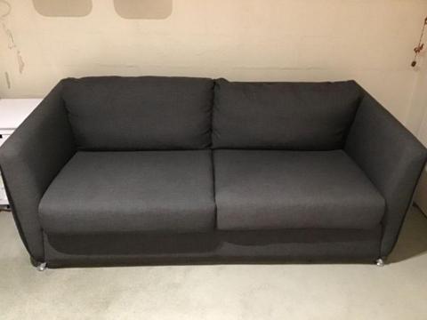 Grey sofa bed - like new