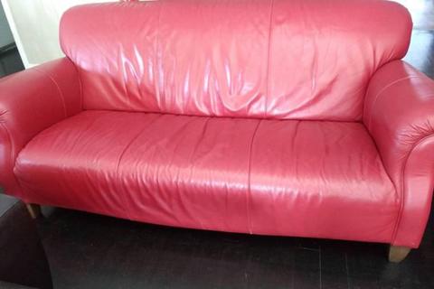 Leather Couch - 3 seater