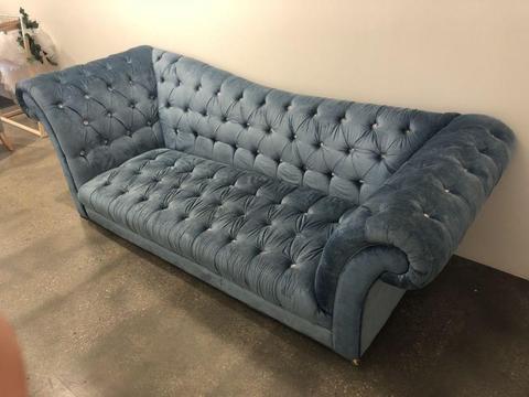 Large Chaise Lounge with crystal gems $600