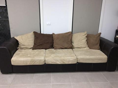 Extra long comfortable couch