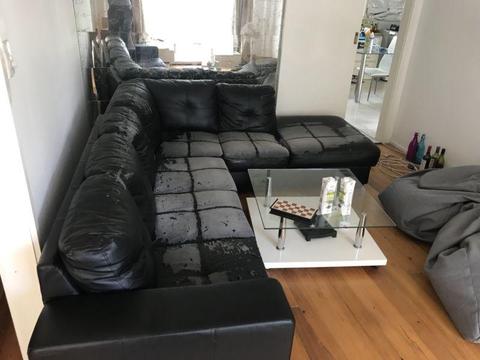 Free large corner couch/ lounge