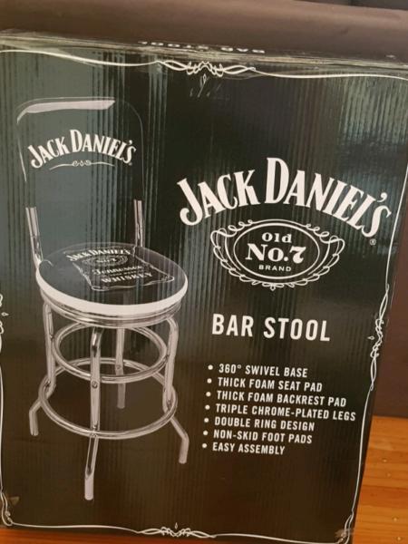 New Jack Daniels Bar Stool unopened