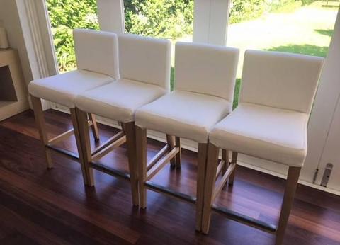 ALMOST NEW IKEA BAR STOOL x 4