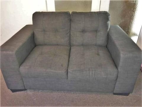 2 Seaters Grey Sofa
