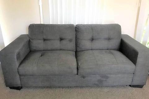 3 Seaters Grey Sofa