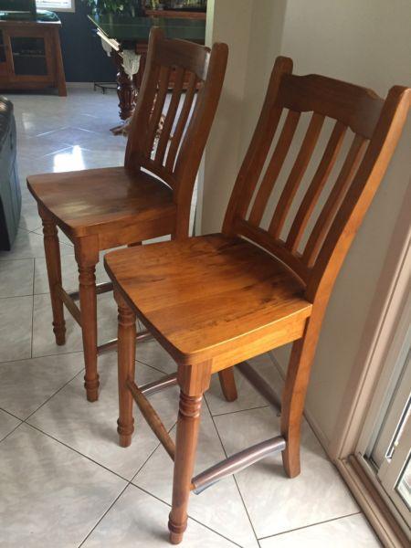 Wooden Bar Stools