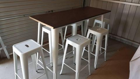 Replica tolix bar tables and stools