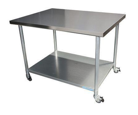 Stainless steel flat top benches, huge range of sizes