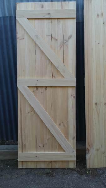Wooden barn doors made to order
