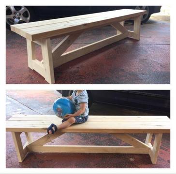 Bench Seat,Outdoor Bench,Hand Made Benches,Timber Benches