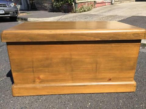 wooden trunk, wooden chest, storage box, trunk, WE CAN DELIVER