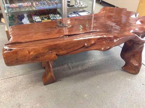 Hand Crafted Timber Coffee Table