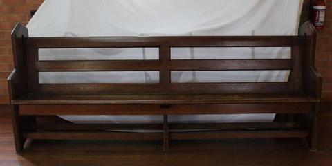 Church Pew Good for extra guests