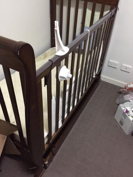 Cot for Sale with mattress almost new