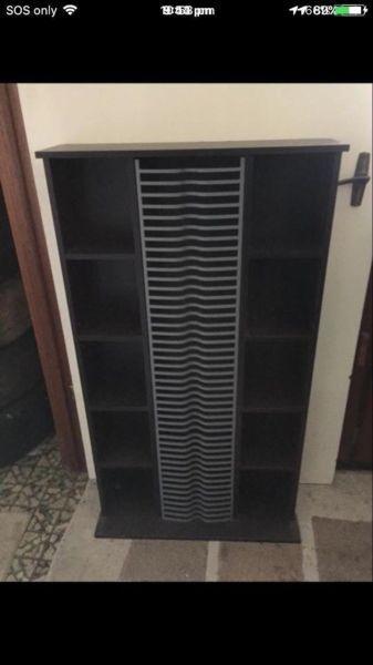 DVD Cabinet hold 145 DVDS in good condition