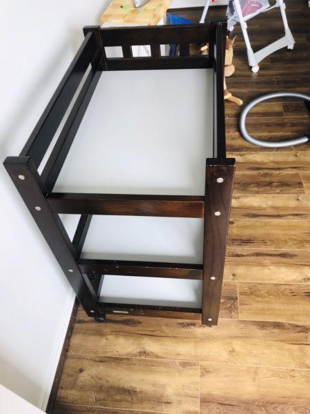 Baby change table wooden