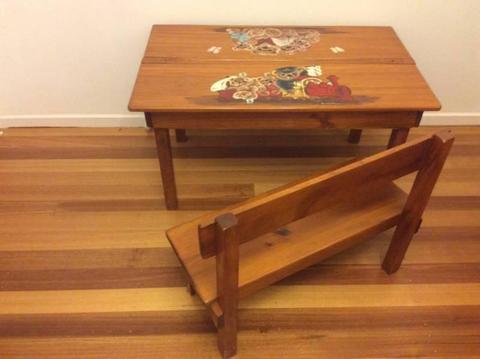 Small table and chair set