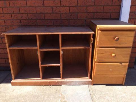 FREE!! Storage cabinet and draws