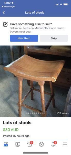 Lovely high stool